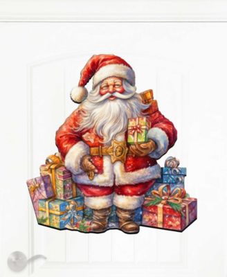 The Joy of Giving Christmas Wooden Door Decor Wall Decor G. DeBrekht