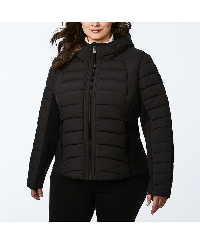 Bernardo plus size cheap packable puffer coat