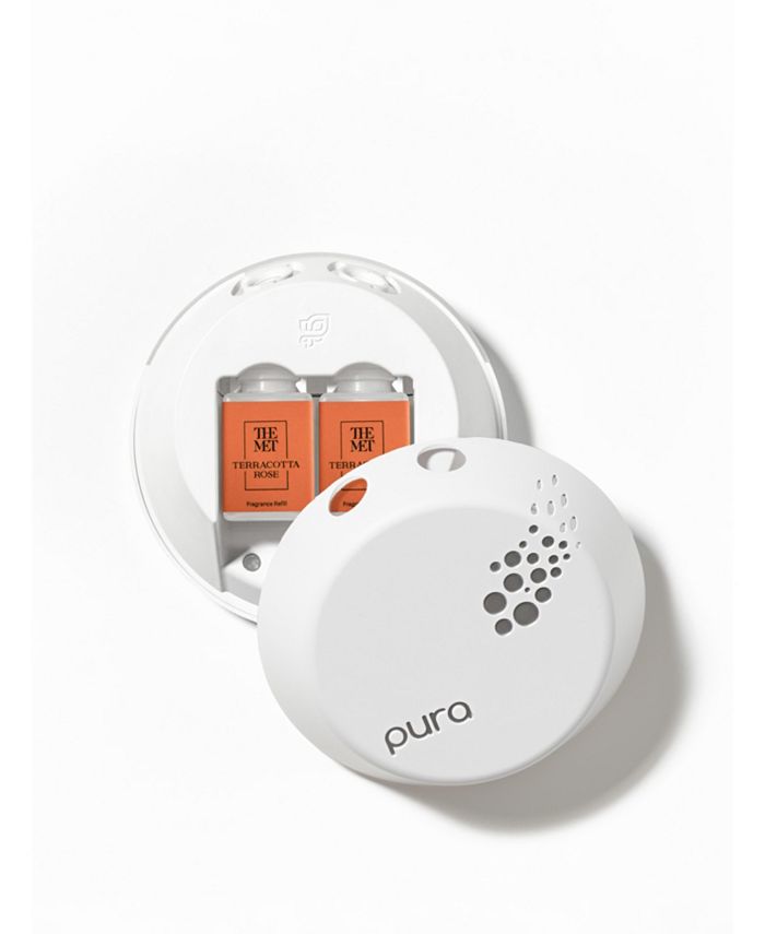 Pura and The Met Terracotta Rose Fragrance for Smart Home Air