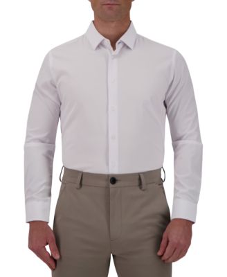 Report Collection - Men's Slim-Fit Stripe Shirt
