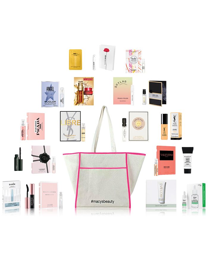 Macy's Choose your Free 5-Pc. gift with any $100 Beauty or