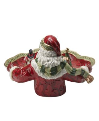 Holiday Home Santa Server, 13.5-in