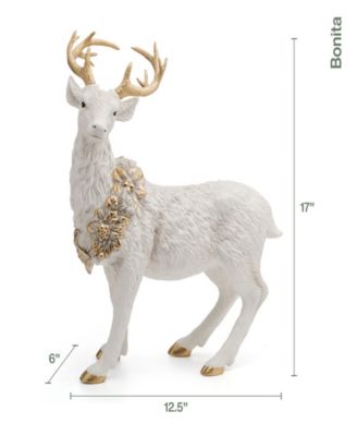 Bonita Standing Deer Figurine, 17-inch