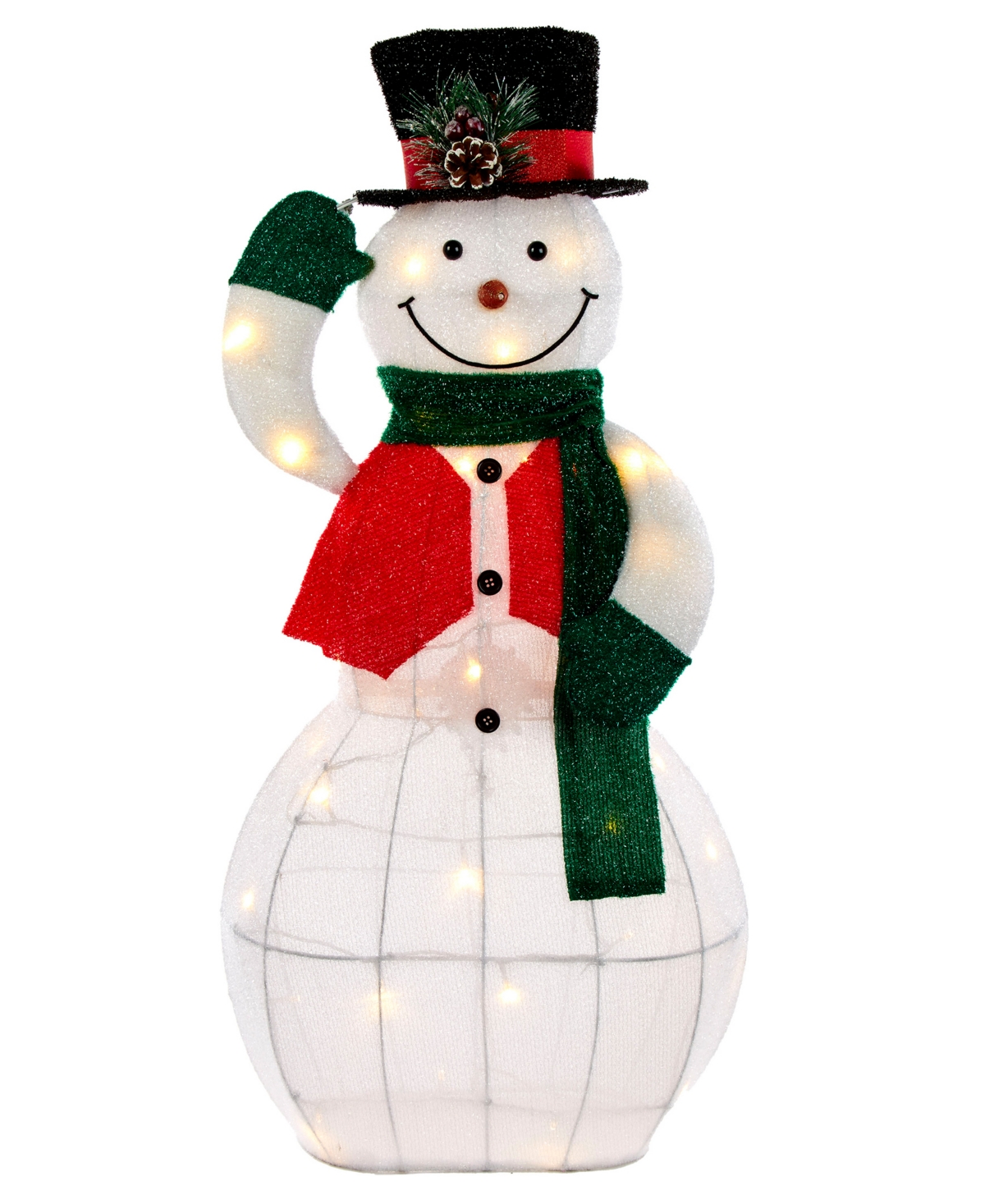 Kurt Adler Light Up Led Animated Snowman