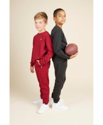 Brooks Brothers Kids' B By  Big Boys Fleece Sweatshirt Jogger Pants Separates In Black