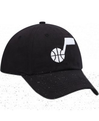 Women's Black Utah Jazz Miata Clean Up Adjustable Hat
