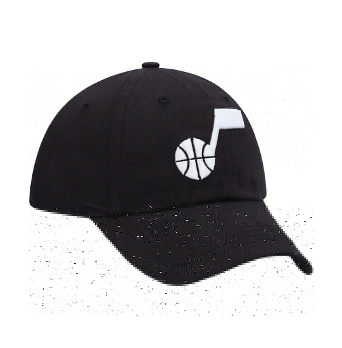 Женская кепка '47 Brand Black Utah Jazz Miata Clean Up Adjustable Hat — фото 2