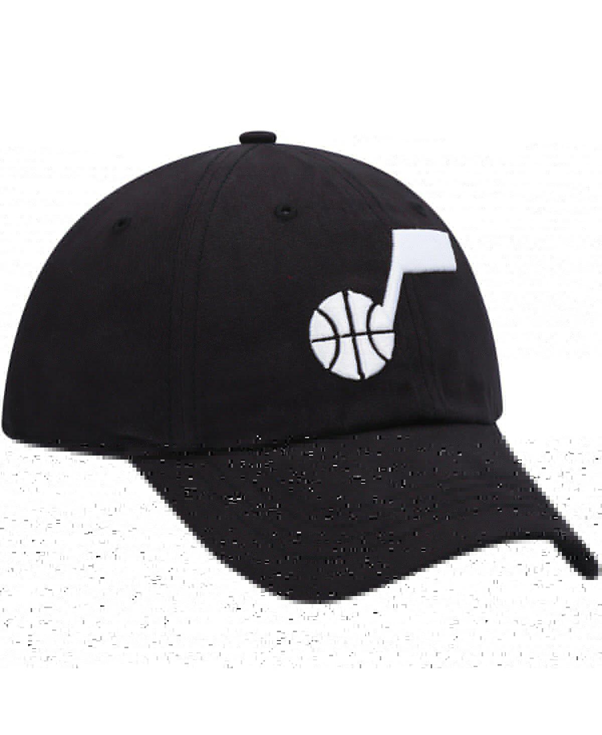 47 Brand Women's ' Black Utah Jazz Miata Clean Up Adjustable Hat In Black
