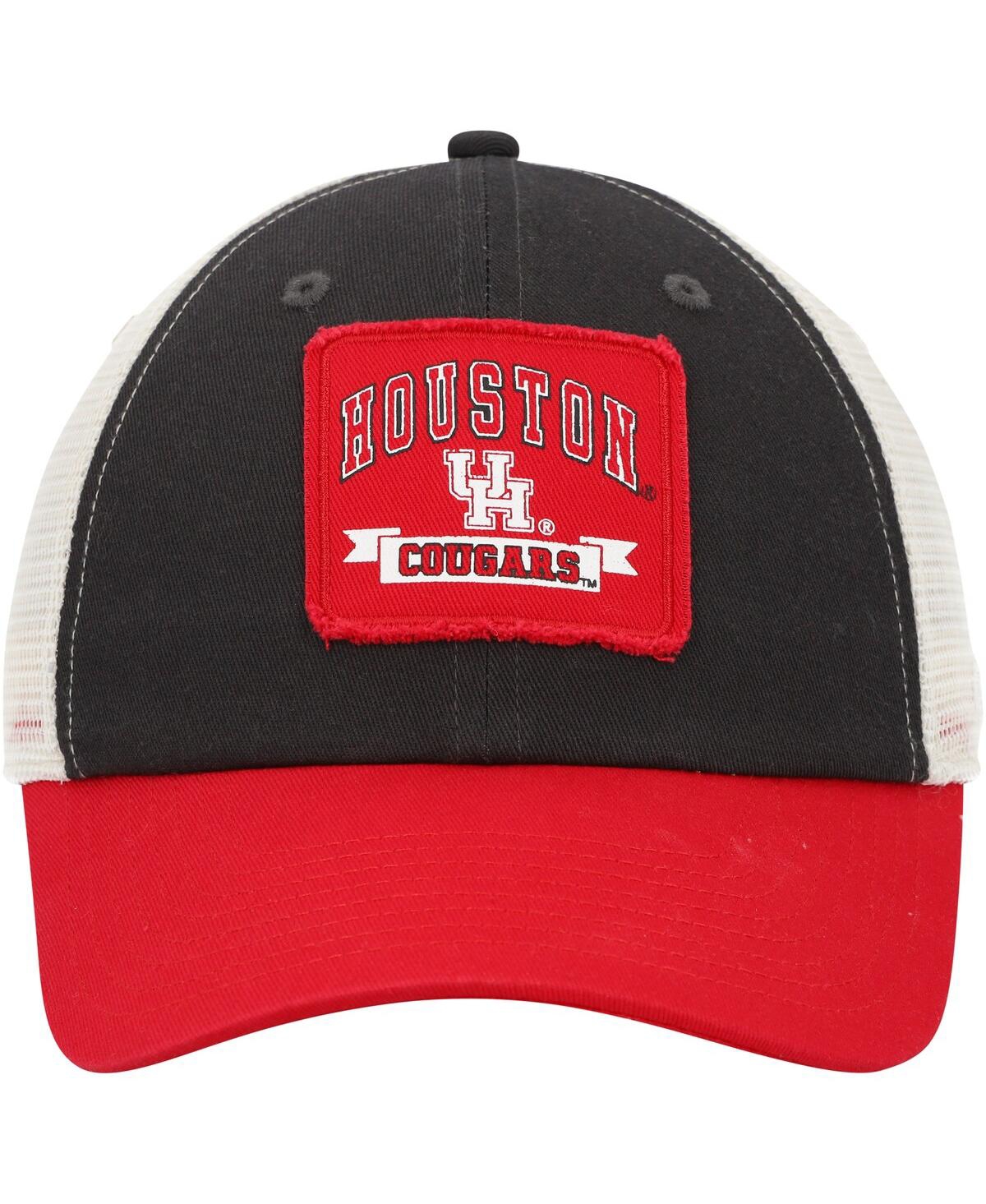 Colosseum Charcoal Houston Cougars Objection Snapback Hat In Charcoal