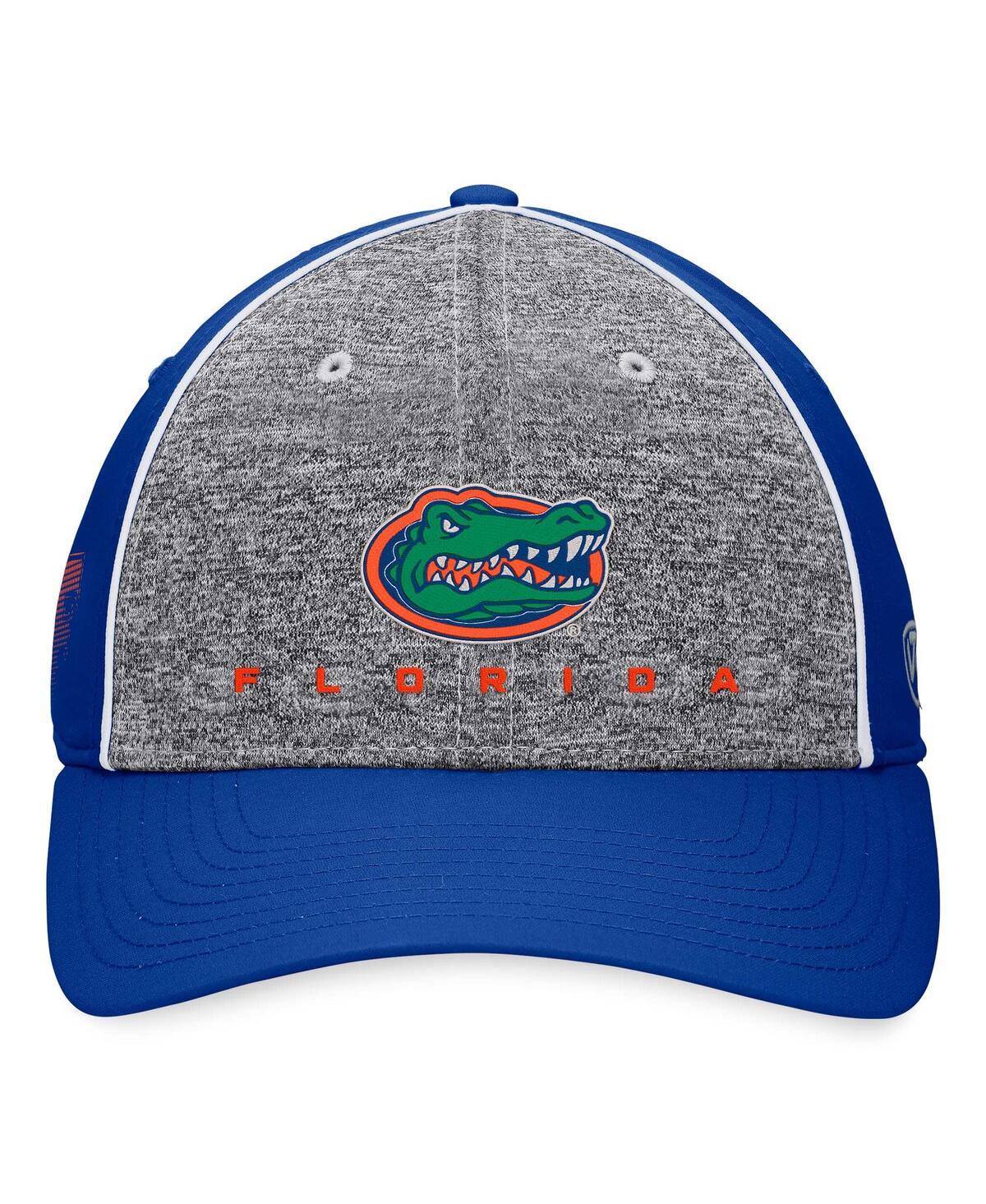 Shop Top Of The World Men's  Heather Gray Florida Gators Nimble Adjustable Hat