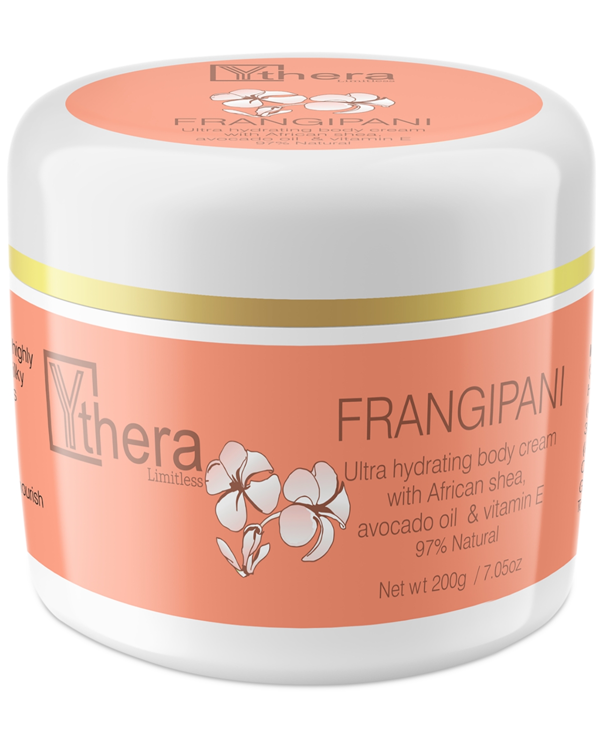 Frangipani Ultra Hydrating Body Cream, 7.05 oz.