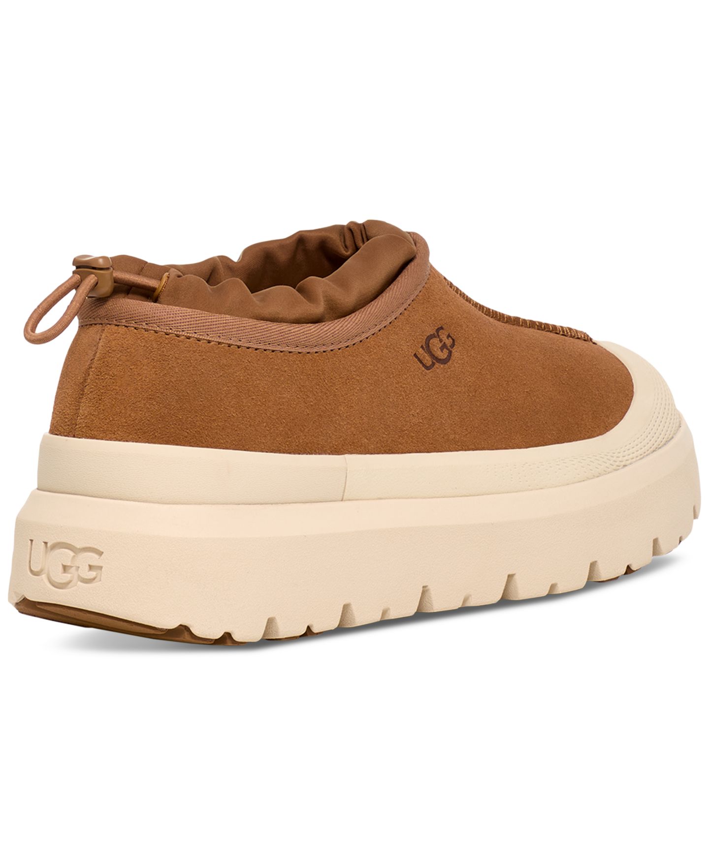 Мужские сабо UGG Tasman Weather Hybrid, цвет: Каштановый — фото 5