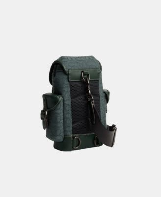 coach hitch backpack mini || With Horse & Carriage Print Black/Grey  FASHION MYST Discover the Hitch Backpack from Coach Coach Hitch Backpack 13 |