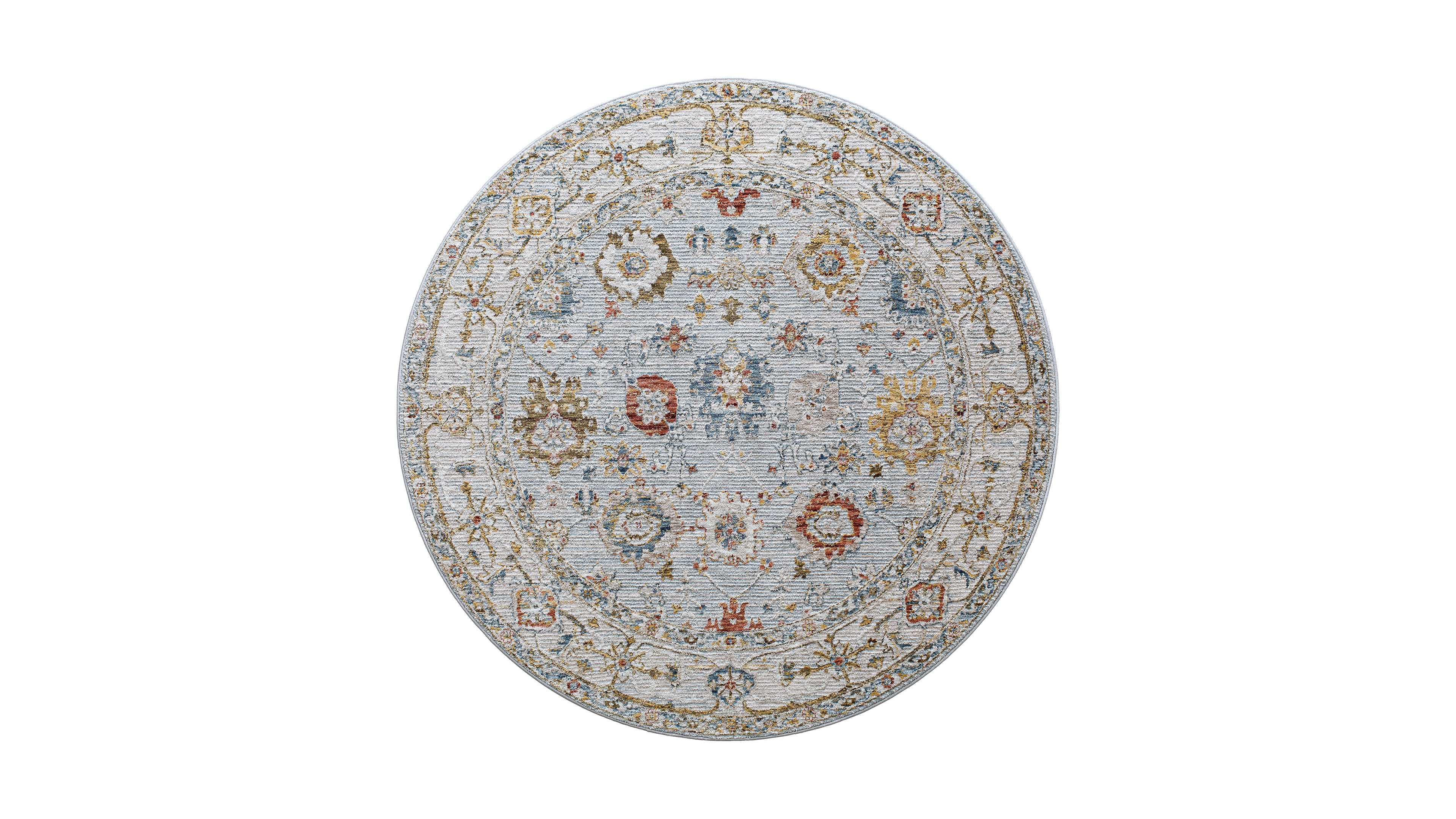 Surya Reina Ren-2306 6'7" x 6'7" Round Area Rug