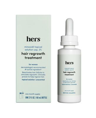 Hers Hair Regrowth Treatment Minoxidil 2% Topical Serum - Macy's