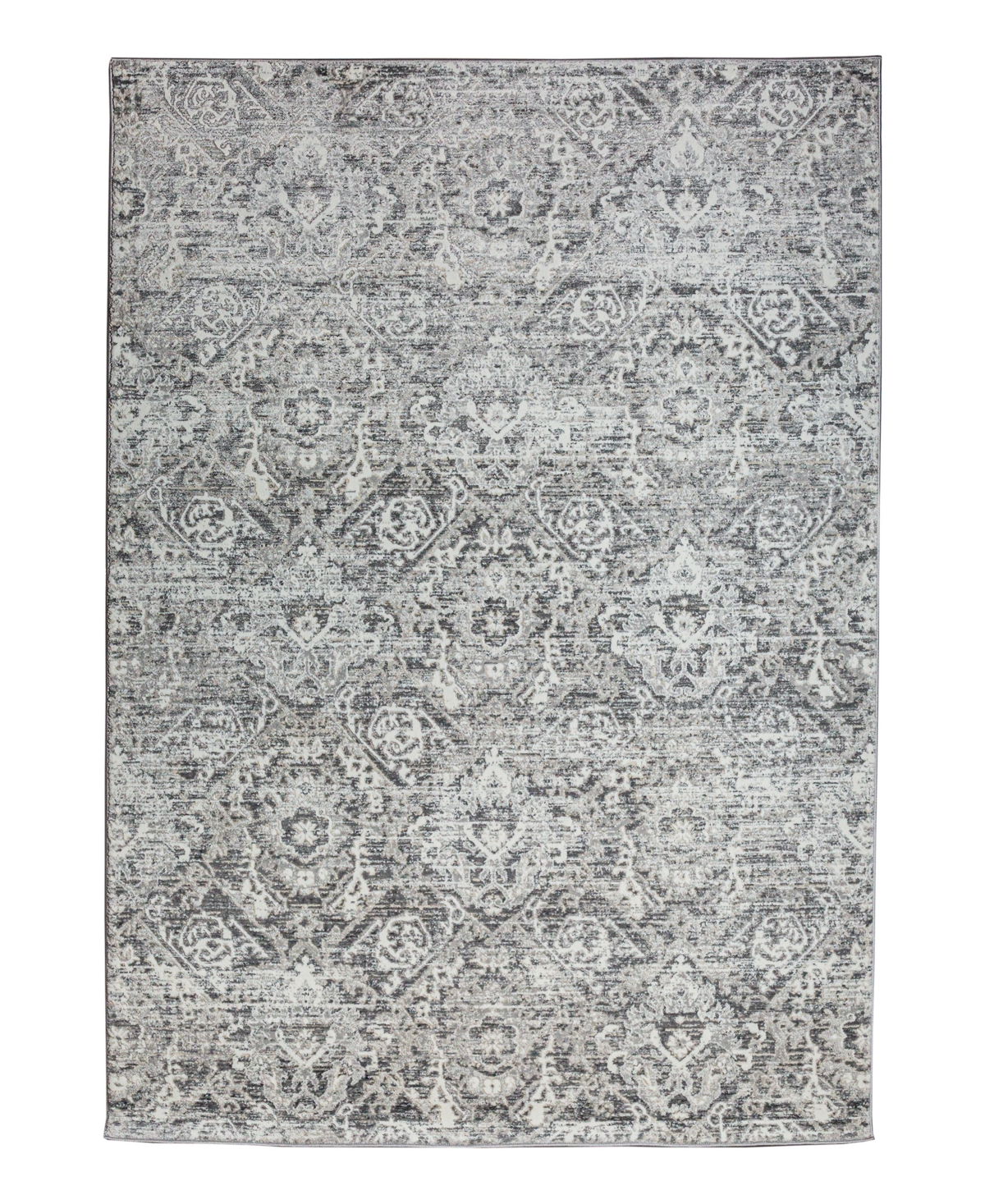 Km Home Teola 1244 5'3in x 7'3in Area Rug - Gray