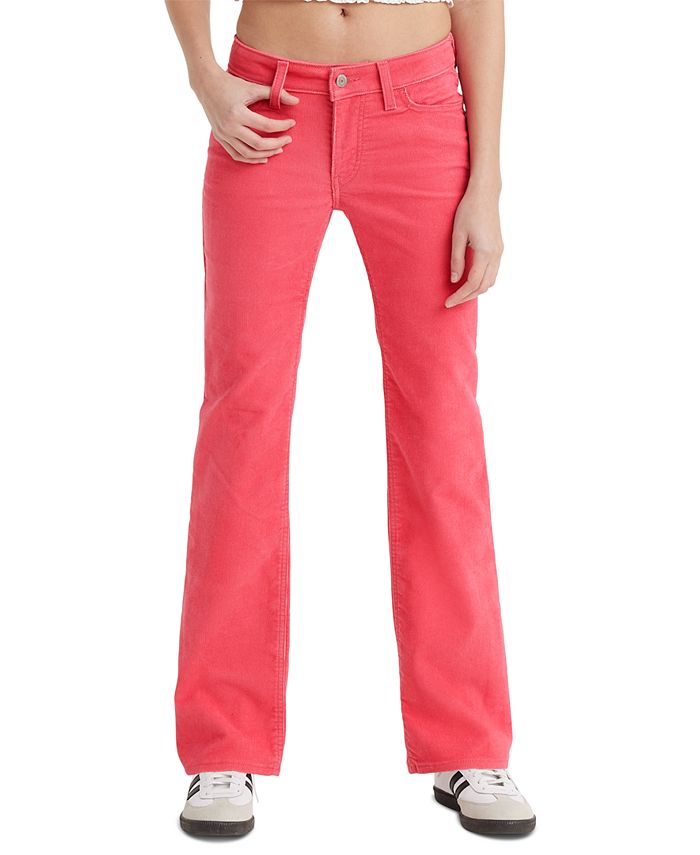 Levi's Women's Superlow Low-Rise Bootcut Corduroy Jeans - Macy's