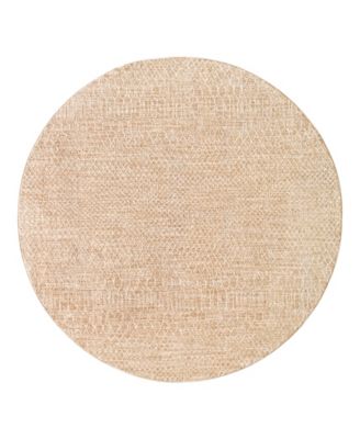Masterpiece High-Low MPC-2302 6'7" x 6'7" Round Area Rug