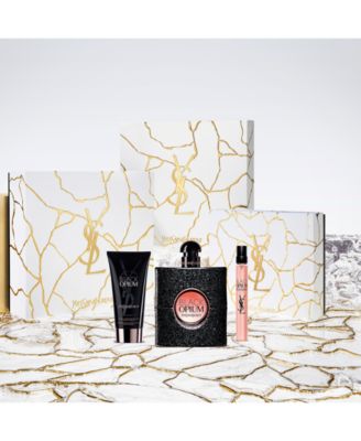 Yves Saint Laurent 3-Pc. Black Opium Eau de Parfum Gift Set - Macy's