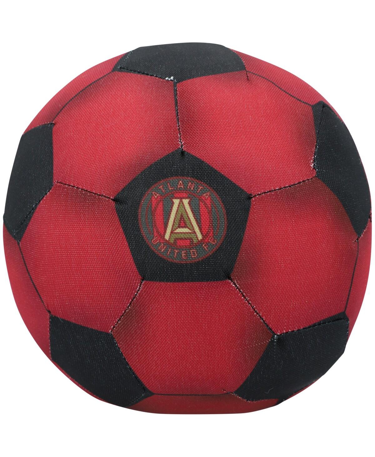 Atlanta United Fc Soccer Ball Plush Dog Toy - Red
