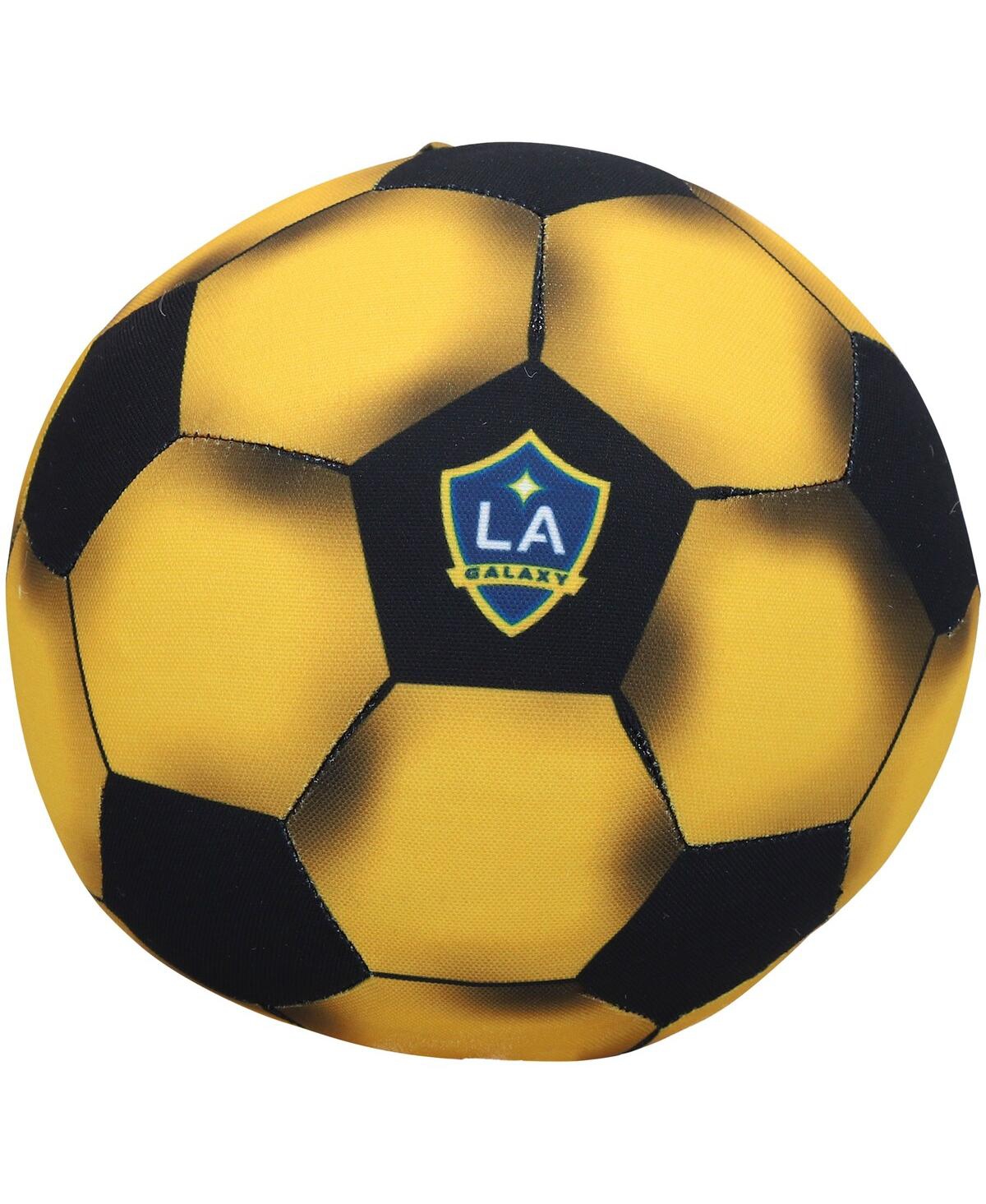 La Galaxy Soccer Ball Plush Dog Toy - Yellow
