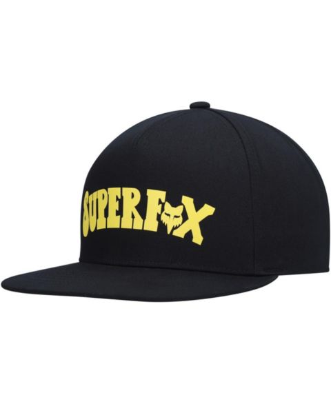 Мужская кепка Fox Black Super Trik Snapback Hat