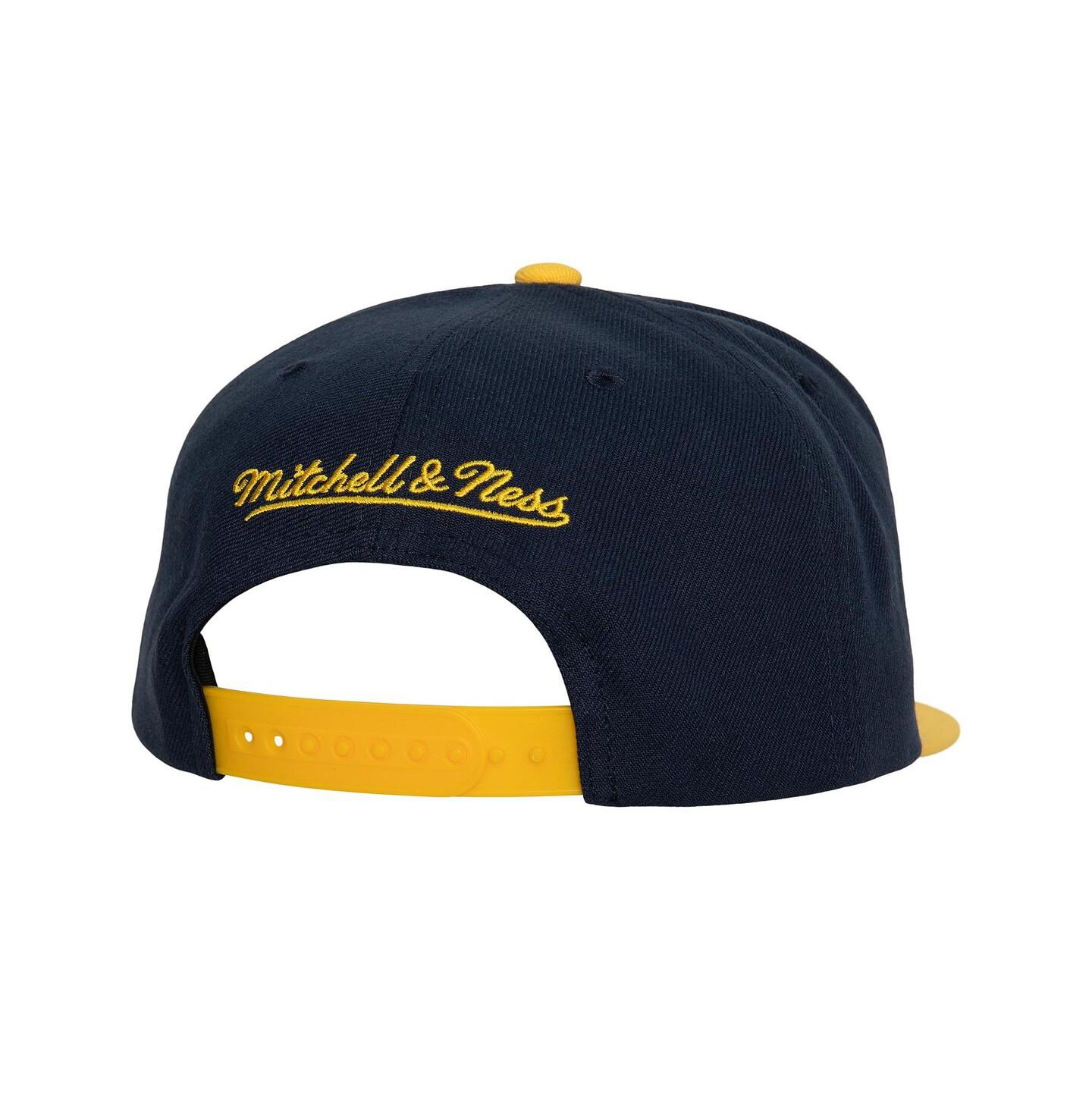 Мужская кепка Mitchell & Ness Navy St. Louis Blues Core Team Ground 2.0 Snapback Hat — фото 2