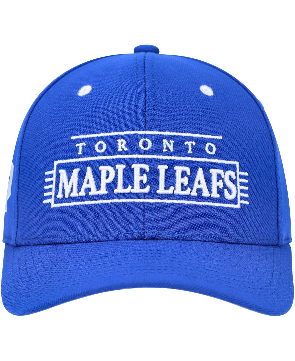 Shop Mitchell & Ness Men's  Blue Toronto Maple Leafs Lofi Pro Snapback Hat