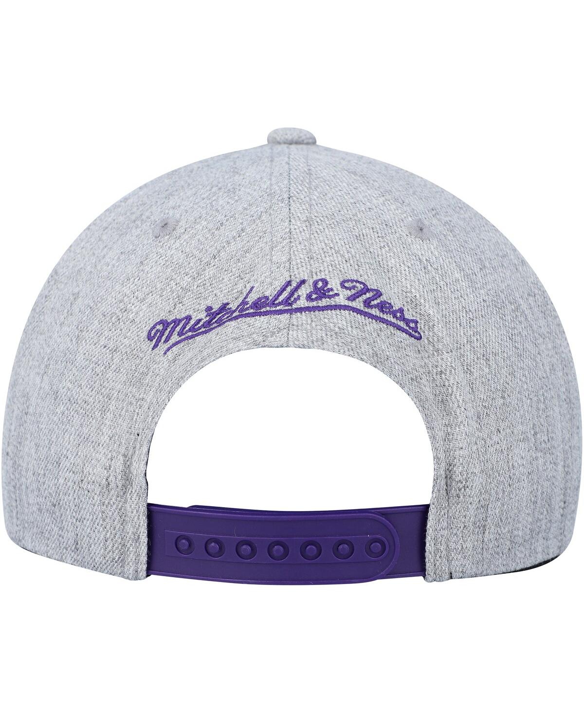 Men's Mitchell & NessToronto Raptors Hardwood Classics 2.0 Snapback Hat - Heather Gray