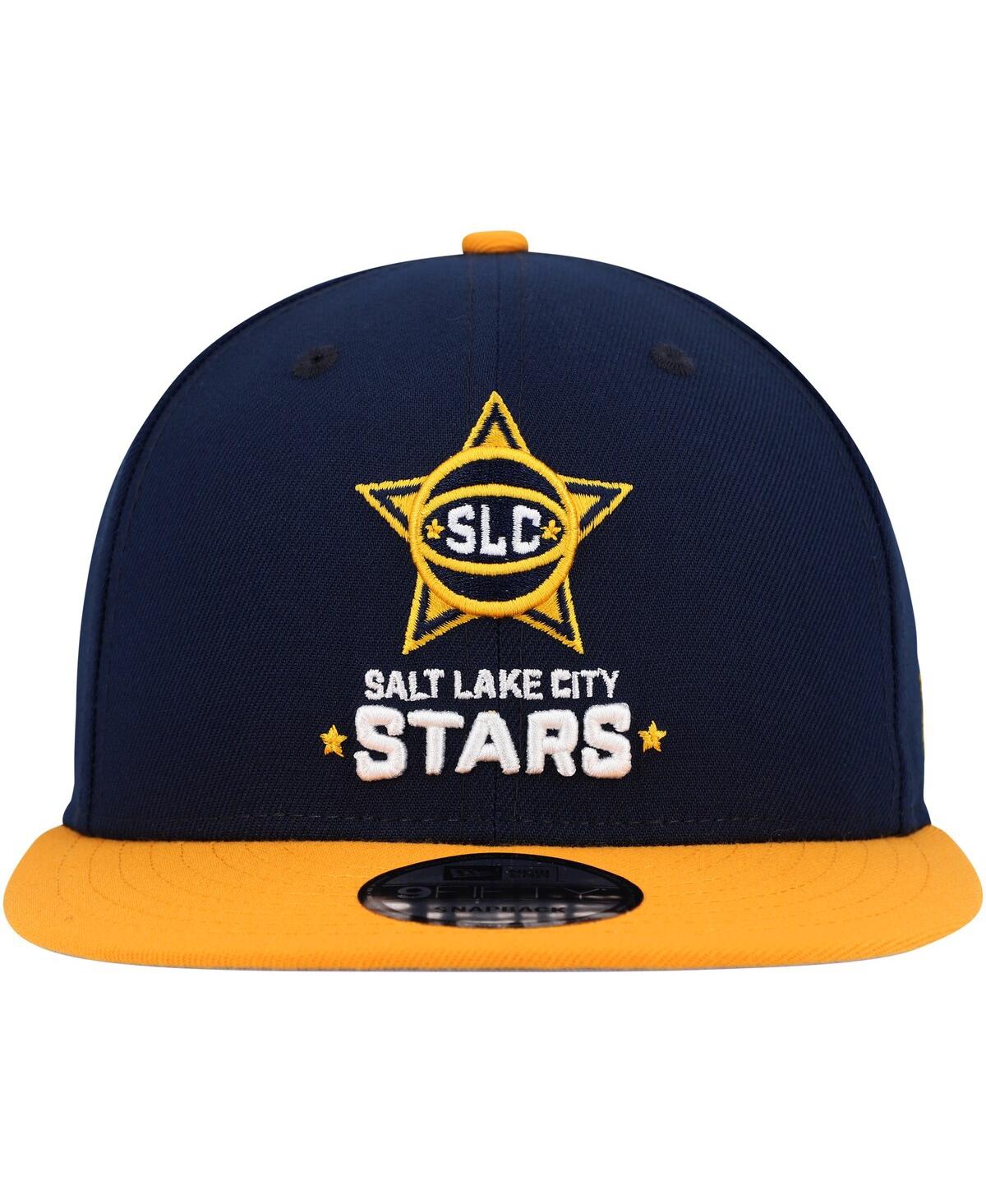 Men's New Era Gold Salt Lake City Stars 2022-23 Nba G League Draft 9FIFTY Snapback Hat - Gold