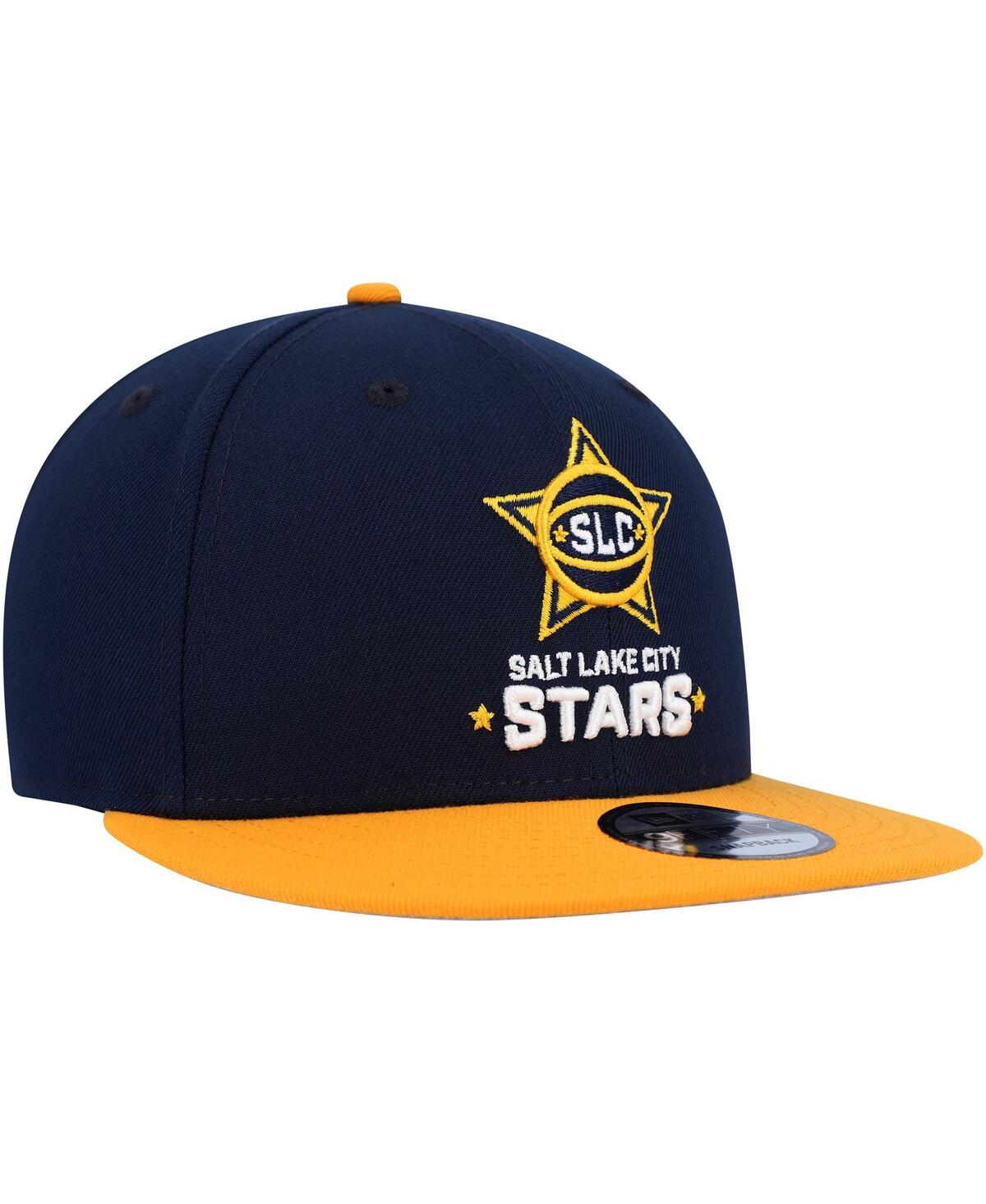 Men's New Era Gold Salt Lake City Stars 2022-23 Nba G League Draft 9FIFTY Snapback Hat - Gold