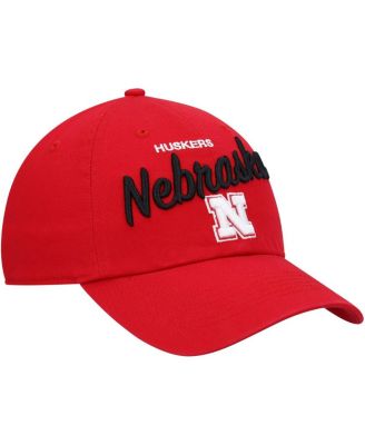 Women's Scarlet Nebraska Huskers Phoebe Clean Up Adjustable Hat