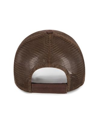 Big Boys and Girls Brown Cleveland Browns Levee MVP Trucker Adjustable Hat