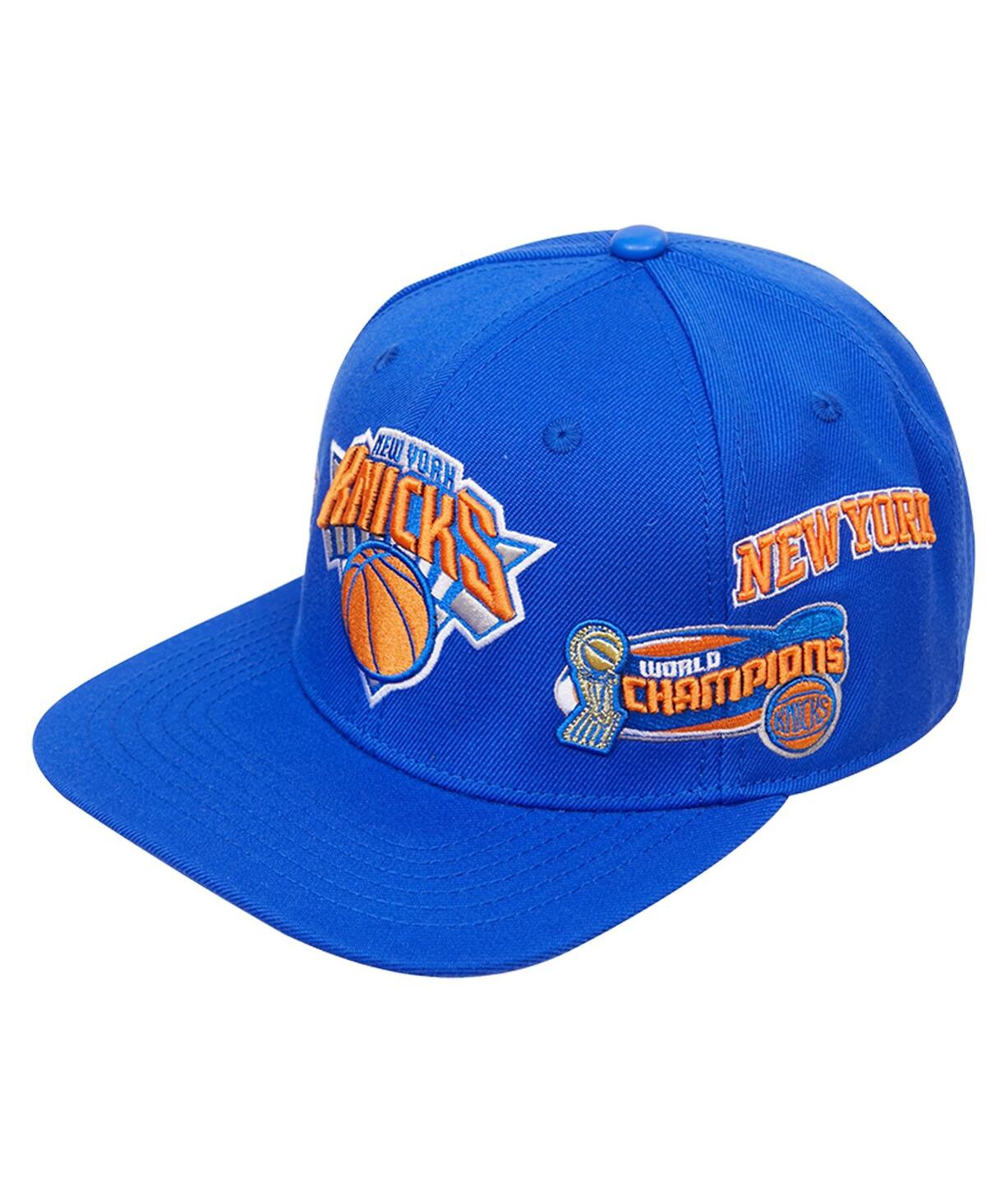 Men's Royal New York Knicks Championship Capsule Snapback Hat - Royal