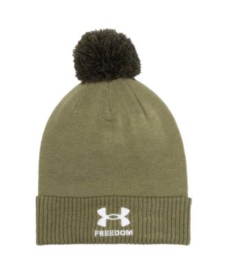 Men's Green Northwestern Wildcats Freedom Collection Cuffed Knit Hat with Pom