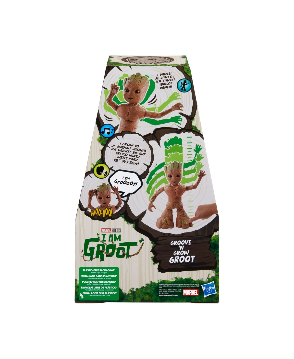 Marvel Studios I Am Groot Groove 'n Grow Groot In No Color