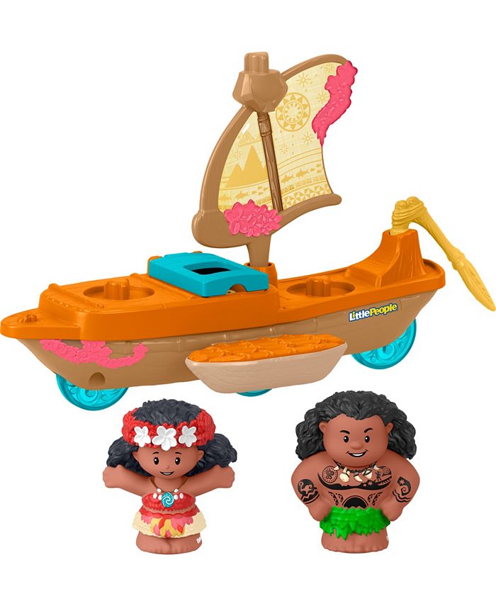 Fisher Price Little People Disney Princess Moana Toys, Moana Maui's Canoe,  Toddler Toys - Macy's