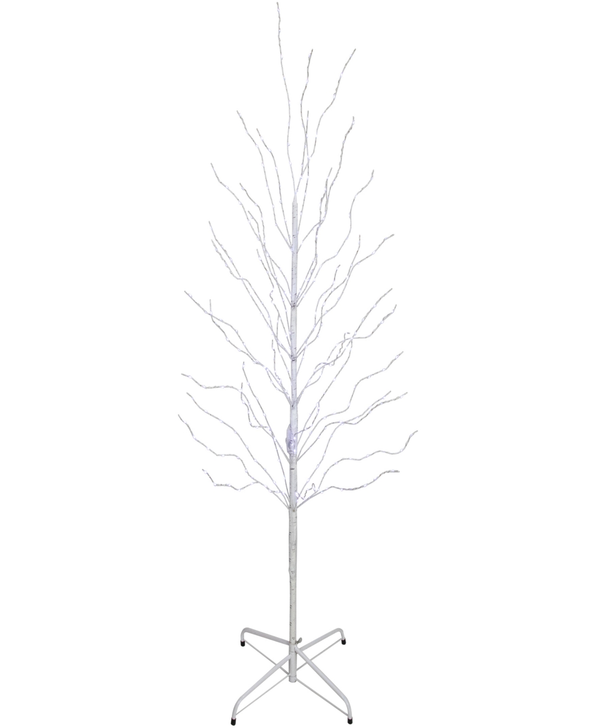Northlight 5' Light Emitting Diode (led) Lighted Birch Christmas Twig Tree Cool Lights In White