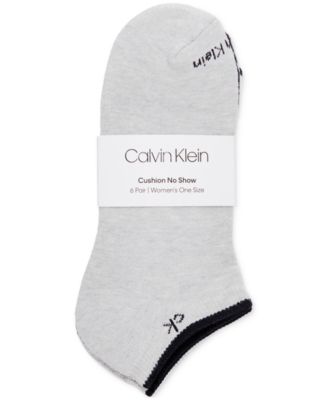 Calvin Klein Women s 6 Pk. Performance Cushion No Show Socks Macy s