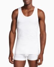 Stanfield's 2-Pack Adult Mens Supreme Cotton Blend Tank Undershirt, Sizes  S-5XL 
