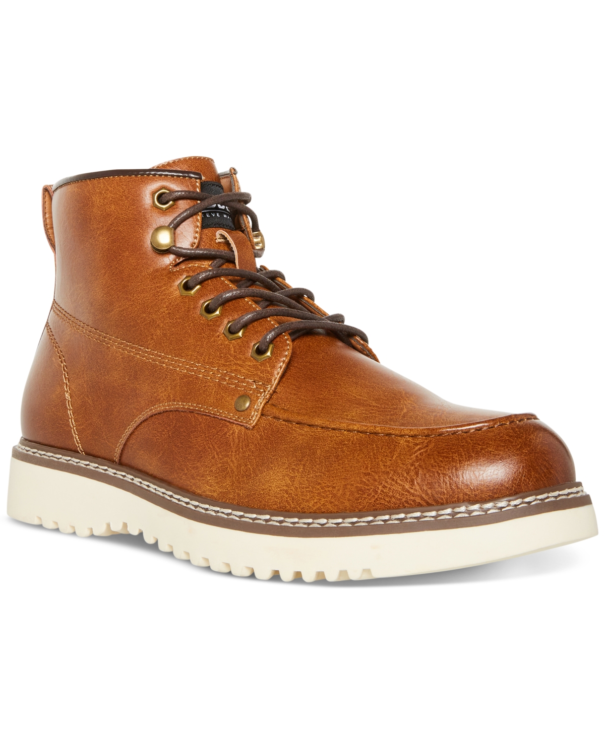Madden Men Steve 's Dillox Lace-up Boots In Cognac