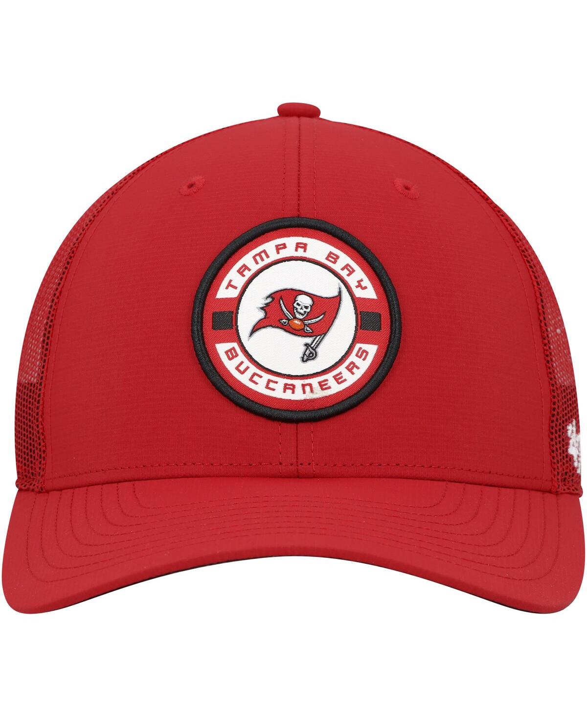 47 Brand Men's ' Red Tampa Bay Buccaneers Berm Trucker Adjustable Hat In Red