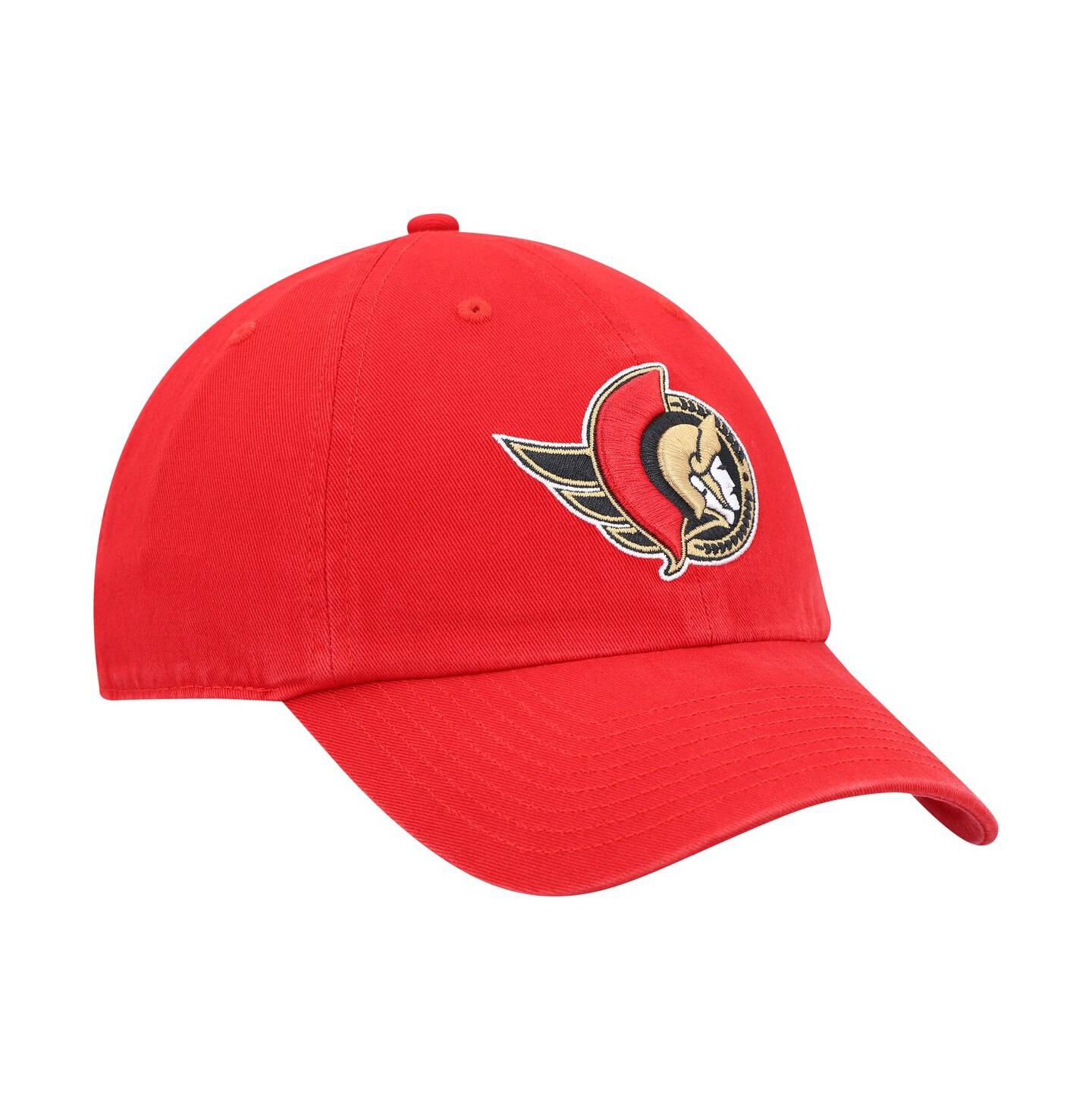 Мужская кепка '47 Brand Red Ottawa Senators Team Clean Up Adjustable Hat — фото 3