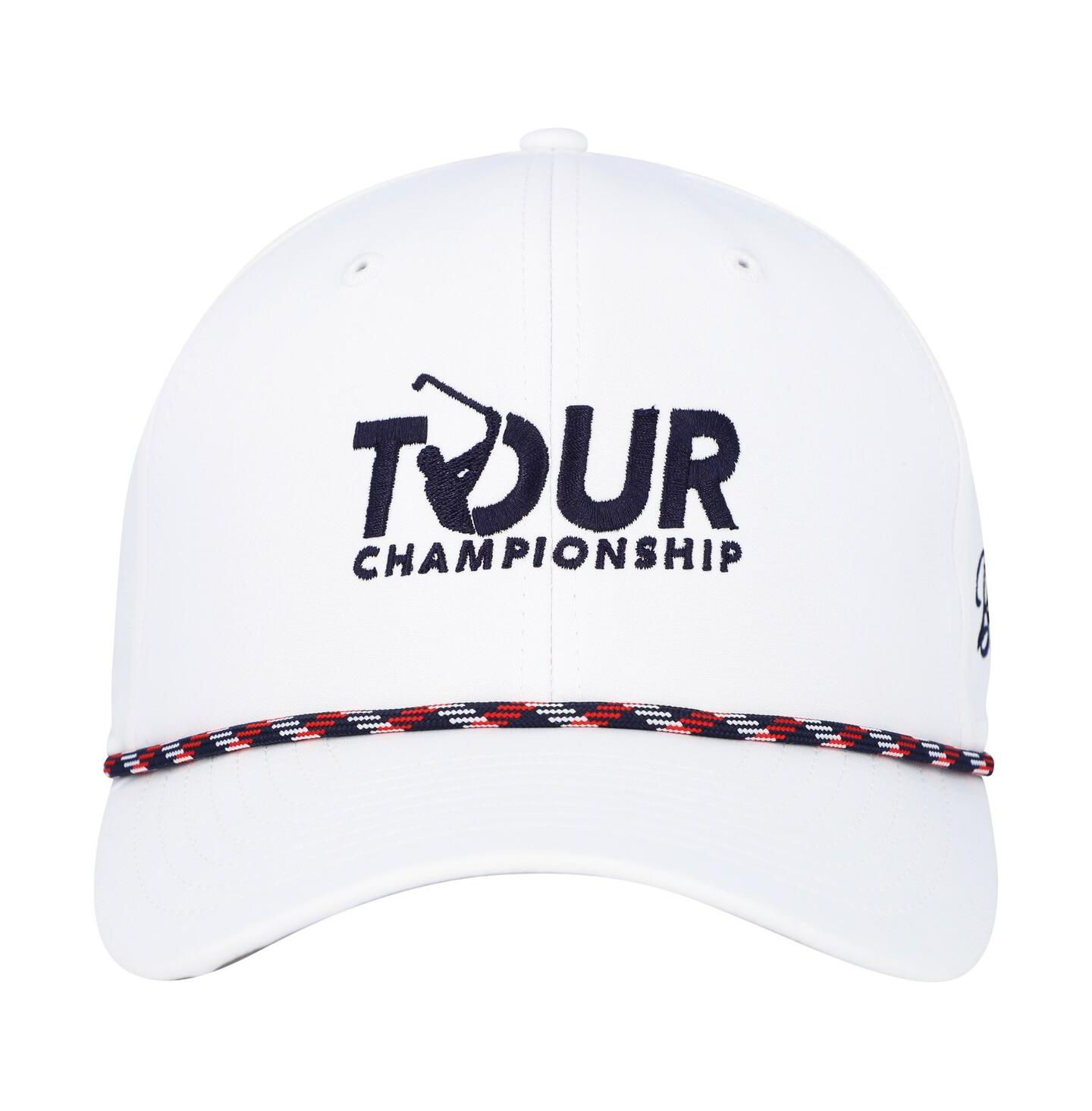 Мужская кепка Barstool Golf White Tour Championship Rope Adjustable Hat — фото 2
