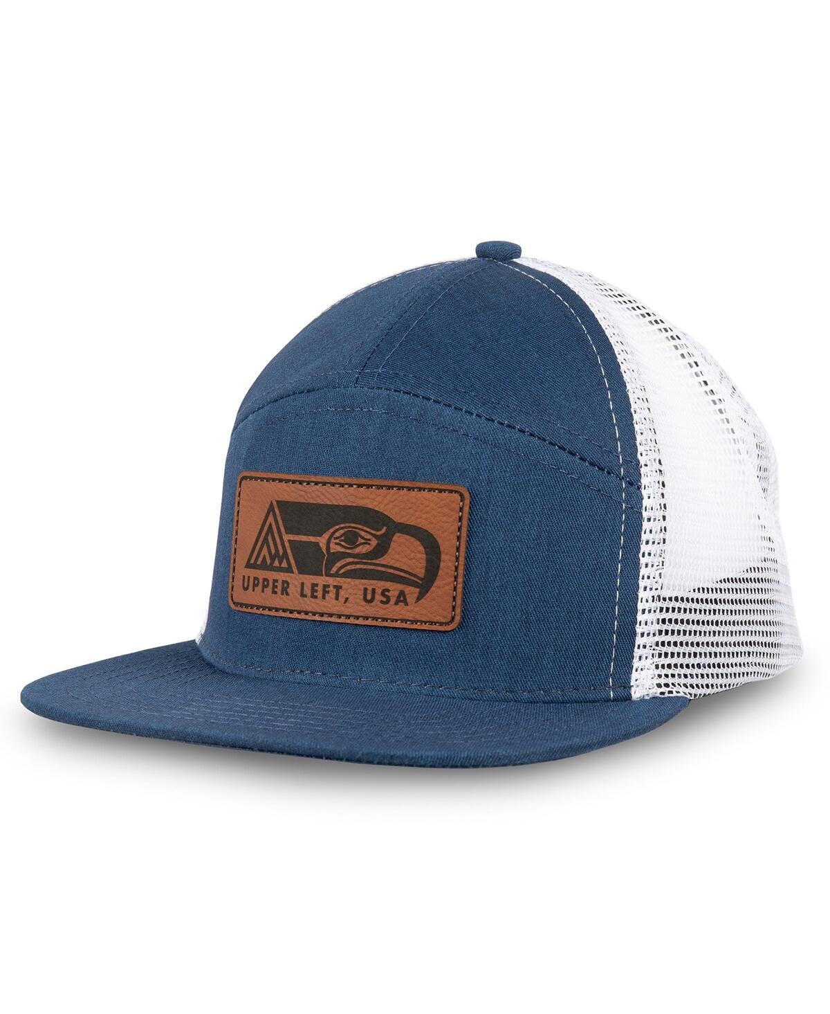 The Great Pnw Men's  College Navy Seattle Seahawks Cornerstone Snapback Adjustable Hat