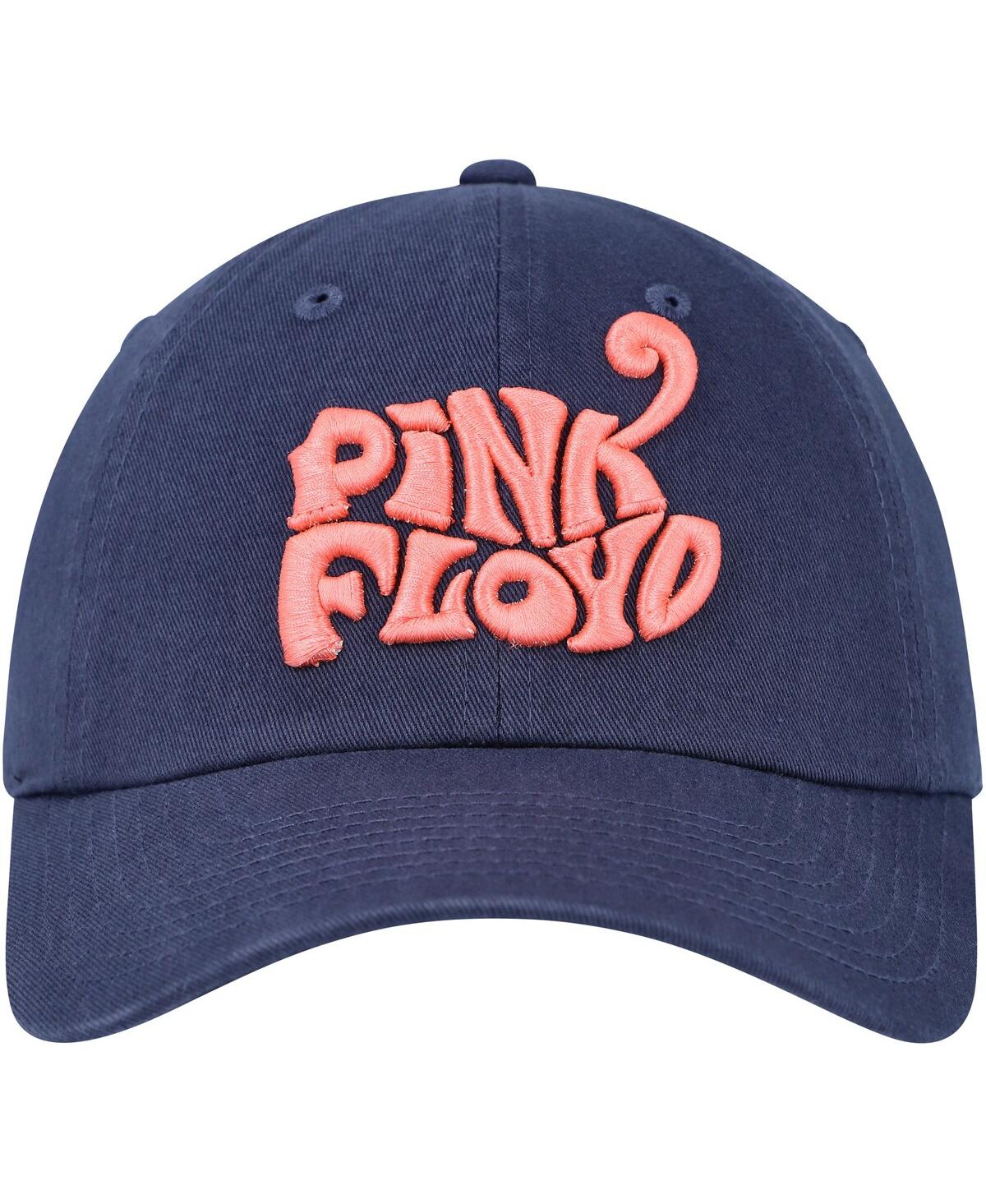 AMERICAN NEEDLE MEN'S AMERICAN NEEDLE NAVY PINK FLOYD BALLPARK ADJUSTABLE HAT 