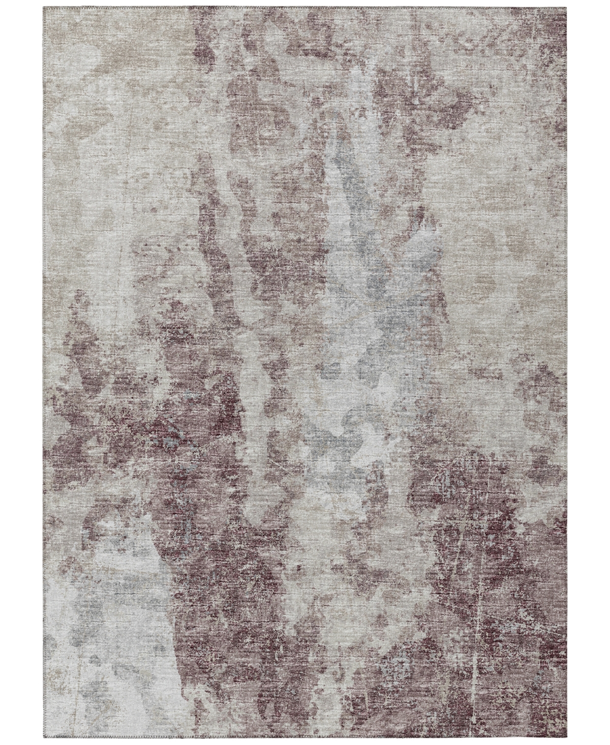 Addison Accord Outdoor Washable AAC33 10' x 14' Area Rug - Plum