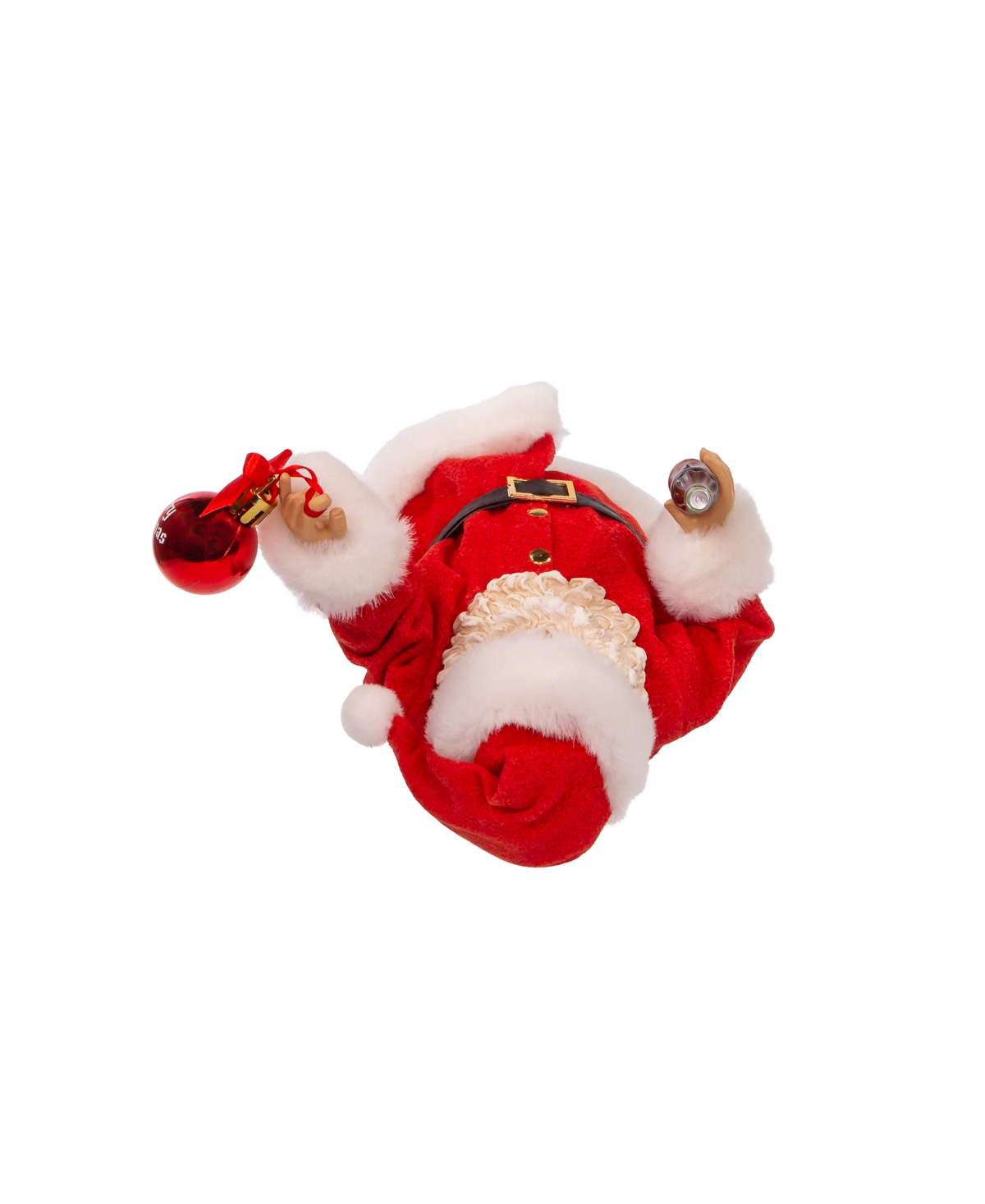 Kurt Adler 9.5" Coca-cola Santa Ornament In Multicolored