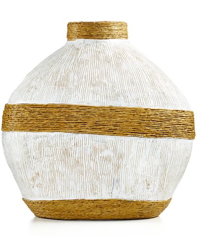 Heart of Haiti Coin Shaped Vase with Cord