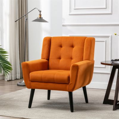 Streamdale Modern Velvet Accent Chair for Living or Bedroom